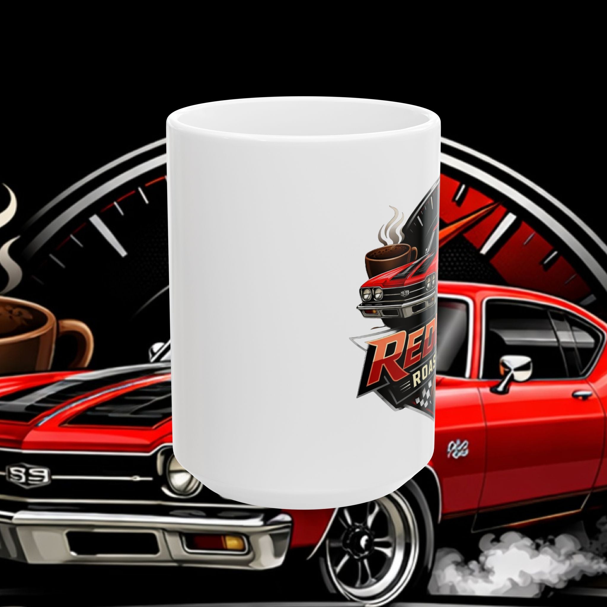 Redline Ceramic Mug, (11oz, 15oz)