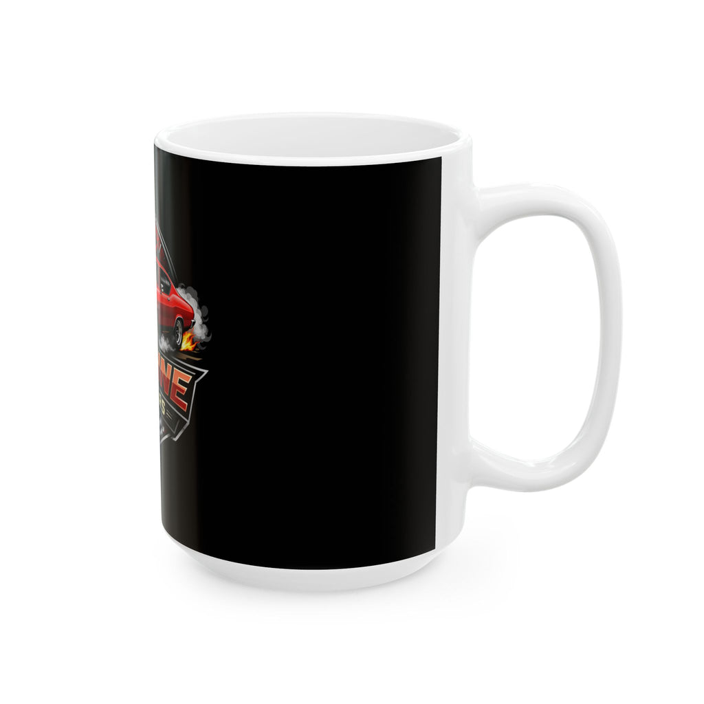 Redline Roaster Mug Black, (11oz, 15oz)
