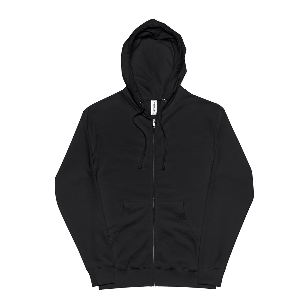 Hot Rod Zip Hoodie — "Redline Roadsters" Vintage Car Graphic