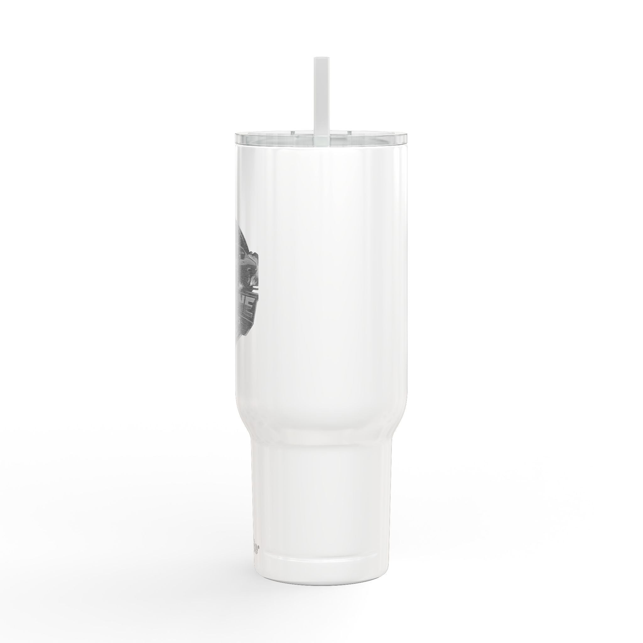 40oz Engraved Insulated Tumbler with Lid — Travel Mug with Handle, Custom Logo Engraving