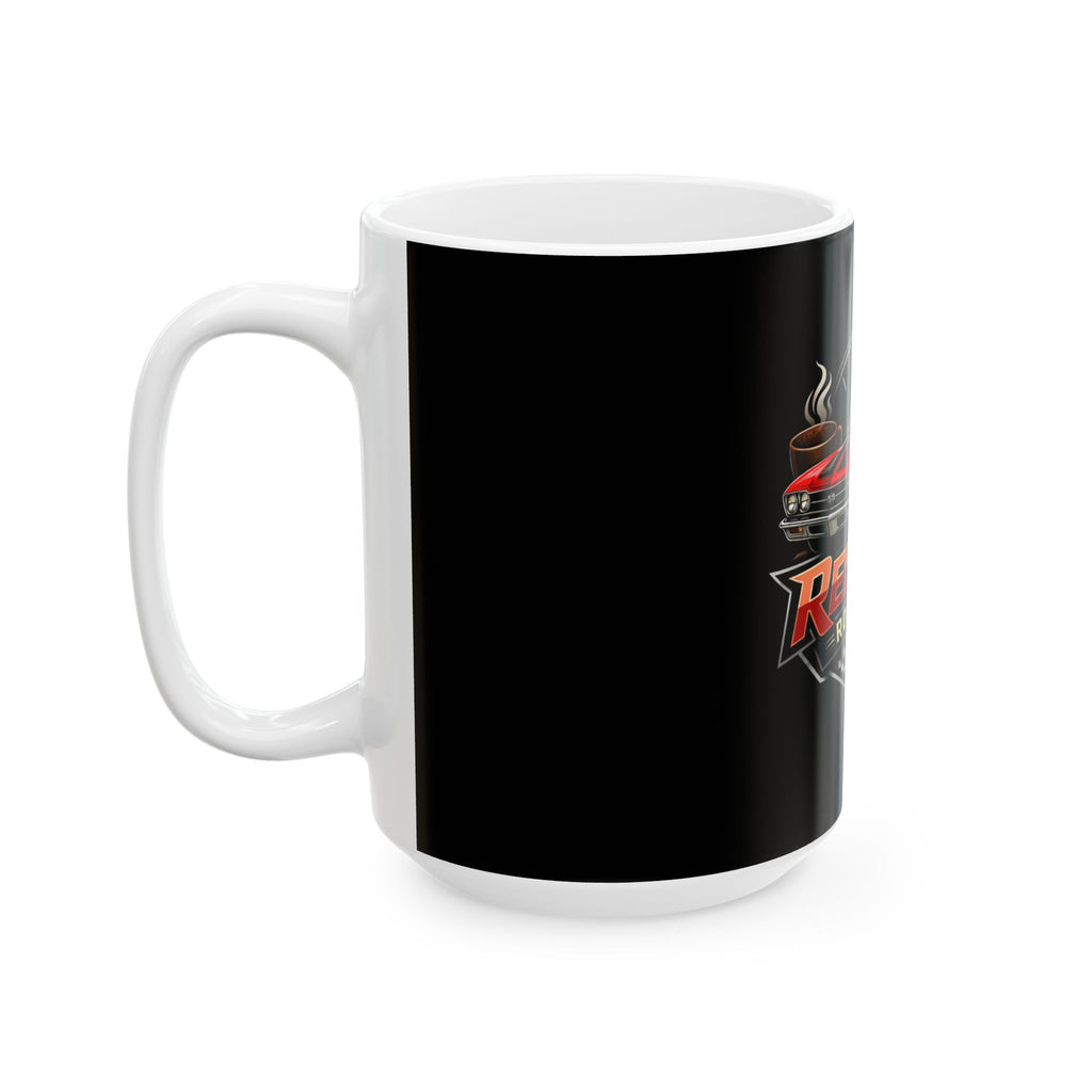 Redline Roaster Mug Black, (11oz, 15oz)