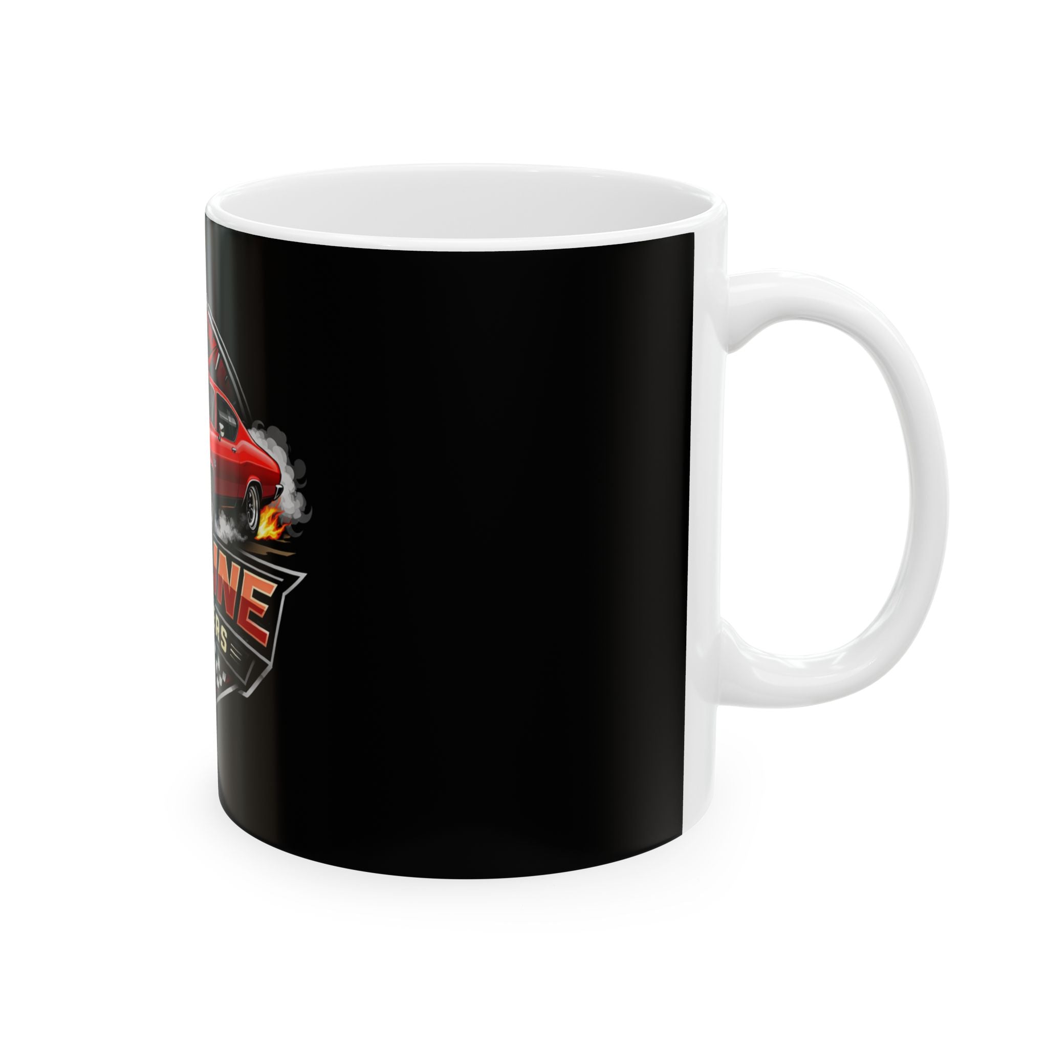 Redline Roaster Mug Black, (11oz, 15oz)